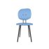 lensvelt maarten baas chair 101 not stackable without armrests backrest h blue horizon 040 black ral9005 hard leg ends