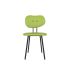 lensvelt maarten baas chair 101 not stackable without armrests backrest b fairway green 020 black ral9005 hard leg ends