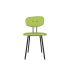 lensvelt maarten baas chair 101 not stackable without armrests backrest c fairway green 020 black ral9005 hard leg ends