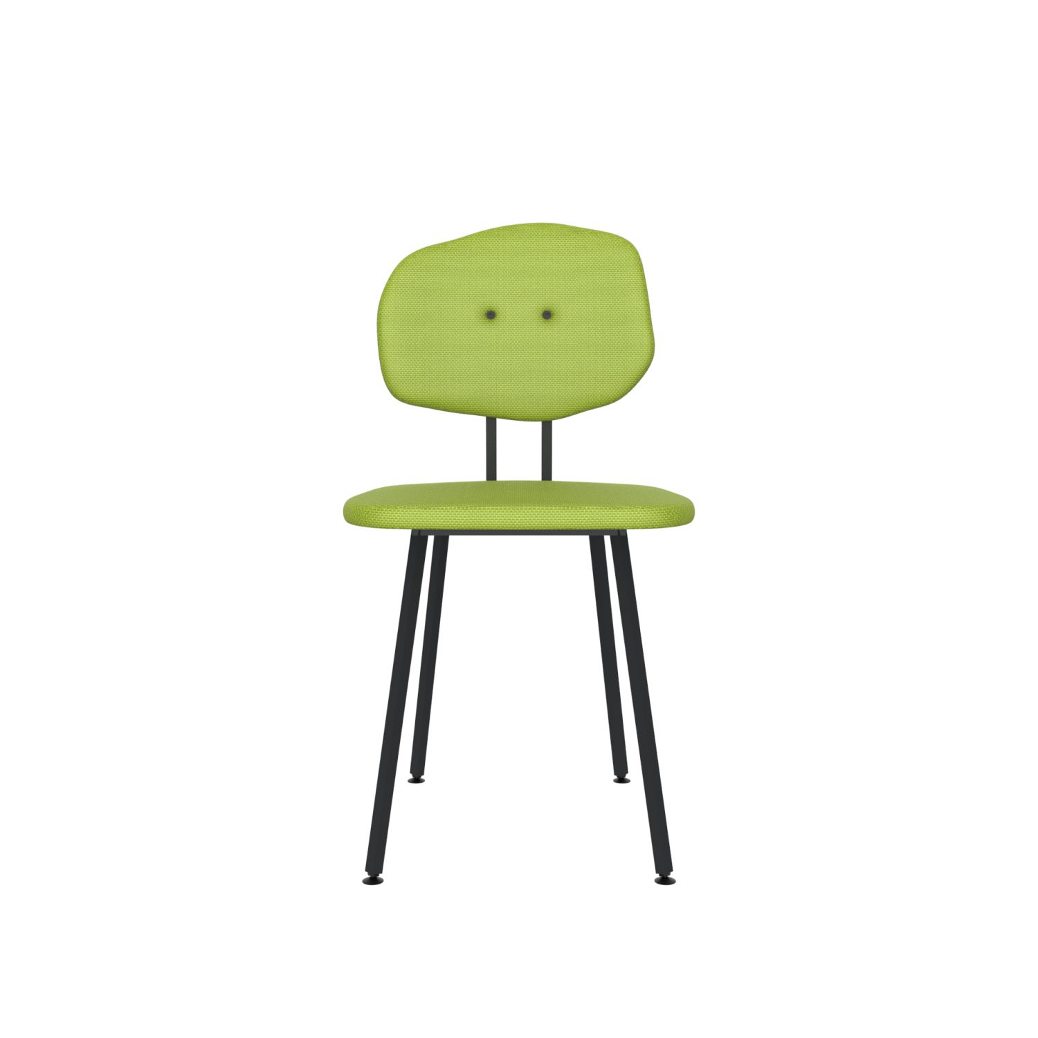 lensvelt maarten baas chair 101 not stackable without armrests backrest e fairway green 020 black ral9005 hard leg ends