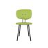 lensvelt maarten baas chair 101 not stackable without armrests backrest f fairway green 020 black ral9005 hard leg ends