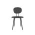 lensvelt maarten baas chair 101 not stackable without armrests backrest a havana black 090 black ral9005 hard leg ends
