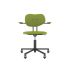 lensvelt maarten baas office chair with armrests backrest b fairway green 020 black ral9005 soft wheels