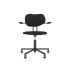lensvelt maarten baas office chair with armrests backrest b havana black 090 black ral9005 soft wheels
