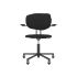 lensvelt maarten baas office chair with armrests backrest f havana black 090 black ral9005 soft wheels