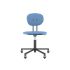lensvelt maarten baas office chair without armrests backrest a blue horizon 040 black ral9005 soft wheels
