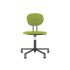 lensvelt maarten baas office chair without armrests backrest a fairway green 020 black ral9005 soft wheels