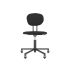 lensvelt maarten baas office chair without armrests backrest a havana black 090 black ral9005 soft wheels