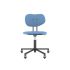 lensvelt maarten baas office chair without armrests backrest b blue horizon 040 black ral9005 soft wheels