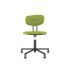 lensvelt maarten baas office chair without armrests backrest c fairway green 020 black ral9005 soft wheels