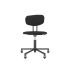 lensvelt maarten baas office chair without armrests backrest c havana black 090 black ral9005 soft wheels