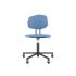 lensvelt maarten baas office chair without armrests backrest e blue horizon 040 black ral9005 soft wheels