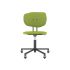 lensvelt maarten baas office chair without armrests backrest f fairway green 020 black ral9005 soft wheels