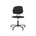 lensvelt maarten baas office chair without armrests backrest g havana black 090 black ral9005 soft wheels