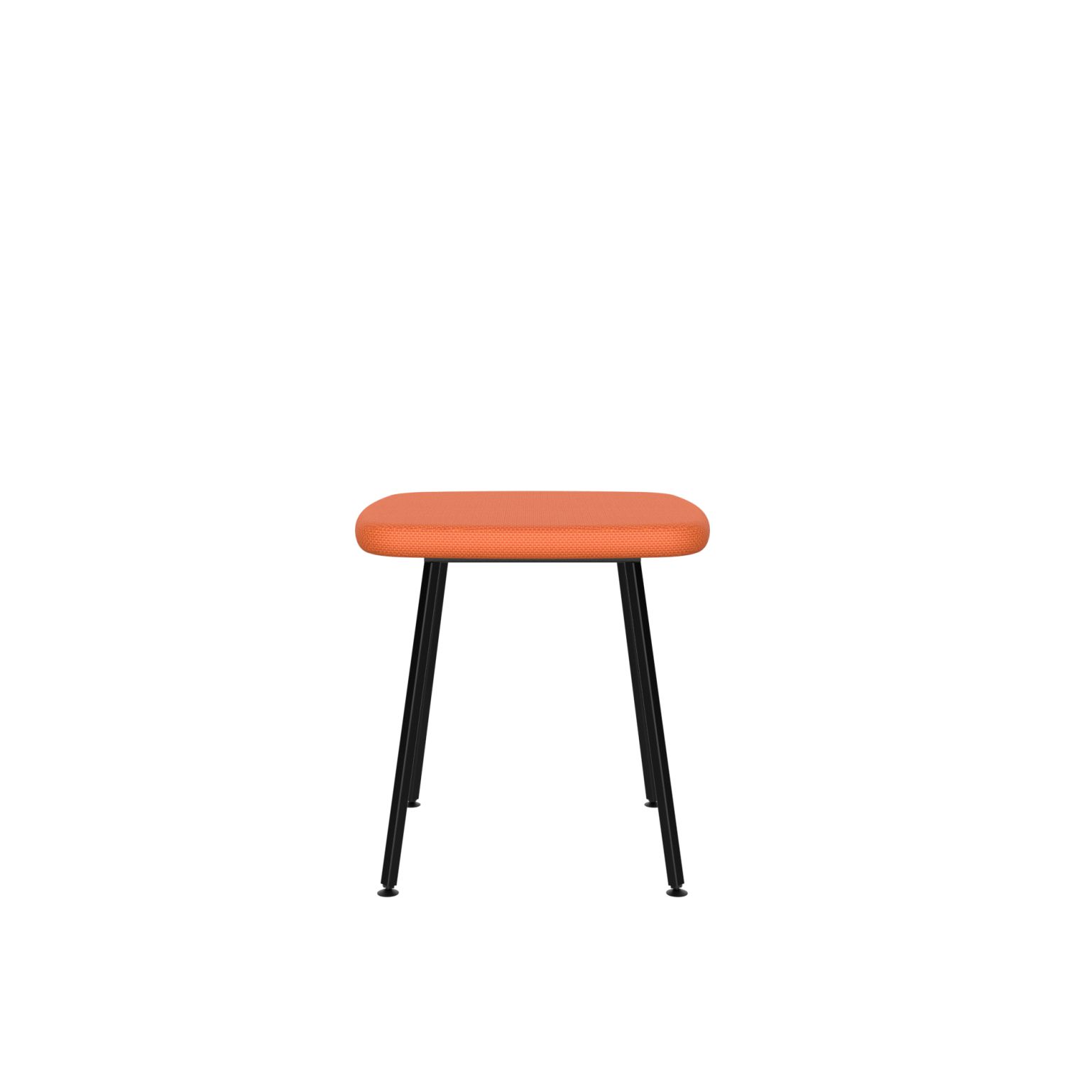 lensvelt maarten baas stool not stackable without armrests burn orange 102 hard leg ends