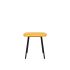 lensvelt maarten baas stool not stackable without armrests lemon yellow 051 hard leg ends
