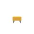lensvelt oma blocks relaxing edition four legs without backrest 60 cm width lemon yellow 051 black ral9005 hard leg ends