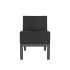 lensvelt piet boon chair 01 without armrests alpine onyx 169 price level 1 signal black ral9004 hard leg ends