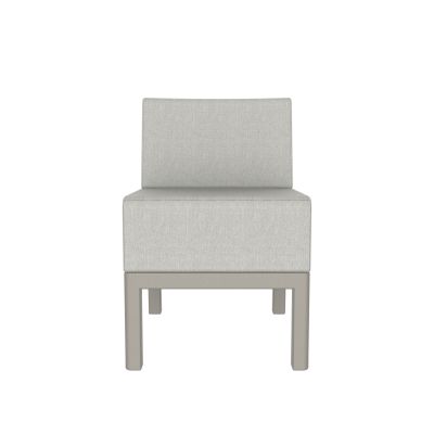 Lensvelt Piet Boon Chair 01 - Without Armrests Board Light Grey 06 (Price Level 1) Stone Grey RAL7030 Hard Leg Ends