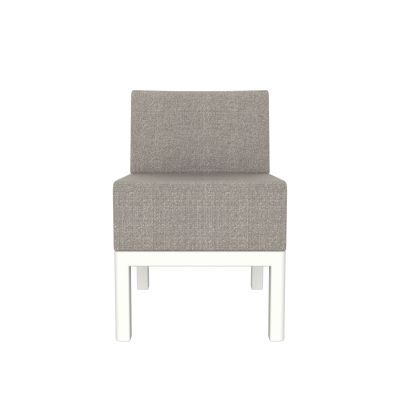 Lensvelt Piet Boon Chair 01 - Without Armrests Breeze Light Grey 171 (Price Level 1) Signal White 9003 Hard Leg Ends