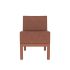 lensvelt piet boon chair 01 without armrests moss clay brown 65 price level 2 copper brown ral8004 hard leg ends