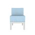 lensvelt piet boon chair 01 without armrests moss pastel blue 40 price level 2 light grey ral7035 hard leg ends