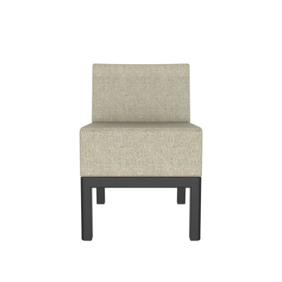 Lensvelt Piet Boon Chair 01 - Without Armrests Moss Stone Grey 11 (Price Level 2) Black RAL9005 Hard Leg Ends