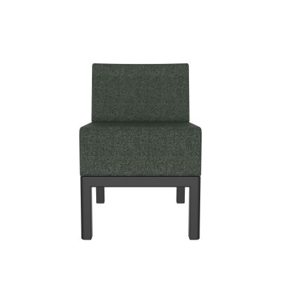 Lensvelt Piet Boon Chair 01 - Without Armrests Moss Summer Green 38 (Price Level 2) Black RAL9005 Hard Leg Ends
