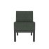 lensvelt piet boon chair 01 without armrests moss summer green 38 price level 2 black ral9005 hard leg ends