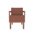 lensvelt piet boon chair 02 with armrests moss clay brown 65 price level 2 copper brown ral8004 hard leg ends