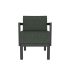 lensvelt piet boon chair 02 with armrests moss summer green 38 price level 2 black ral9005 hard leg ends