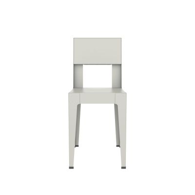 Lensvelt Piet Hein Eek Aluminium Series Chair Agata Grey (RAL7038) Hard leg ends