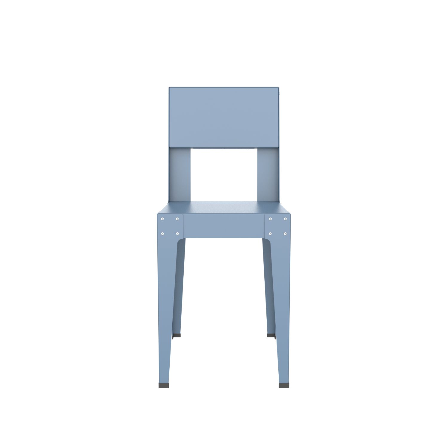 lensvelt piet hein eek aluminium series chair pigeon blue ral5014 hard leg ends