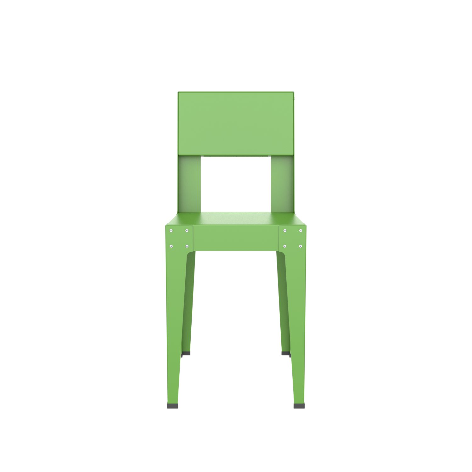 lensvelt piet hein eek aluminium series chair yellow green ral 6018 hard leg ends