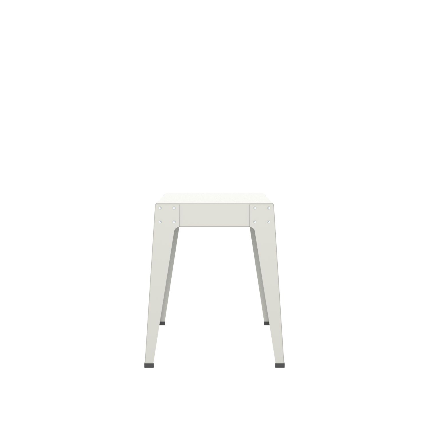 lensvelt piet hein eek aluminium series stool agata grey ral7038 soft leg ends