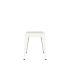 lensvelt piet hein eek aluminium series stool white ral9010 hard leg ends