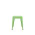 lensvelt piet hein eek aluminium series stool yellow green ral 6018 soft leg ends