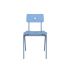 lensvelt piet hein eek mitw upholstered chair without armrests blue horizon 040 pigeon blue ral5014 hard leg ends