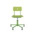 lensvelt piet hein eek mitw upholstered office chair without armrests fairway green 020 yellow green ral6018 with wheels