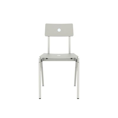 Lensvelt Piet Hein Eek MITW Wooden Chair (Without Armrests) Agata Grey (RAL7038) Agata Grey (RAL7038) Hard Leg Ends