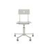 lensvelt piet hein eek mitw wooden office chair without armrests agata grey ral7038 agata grey ral7038 with wheels