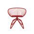 lensvelt powerhouse company coquille chair grenada red 010 traffic red ral3020 hard leg ends
