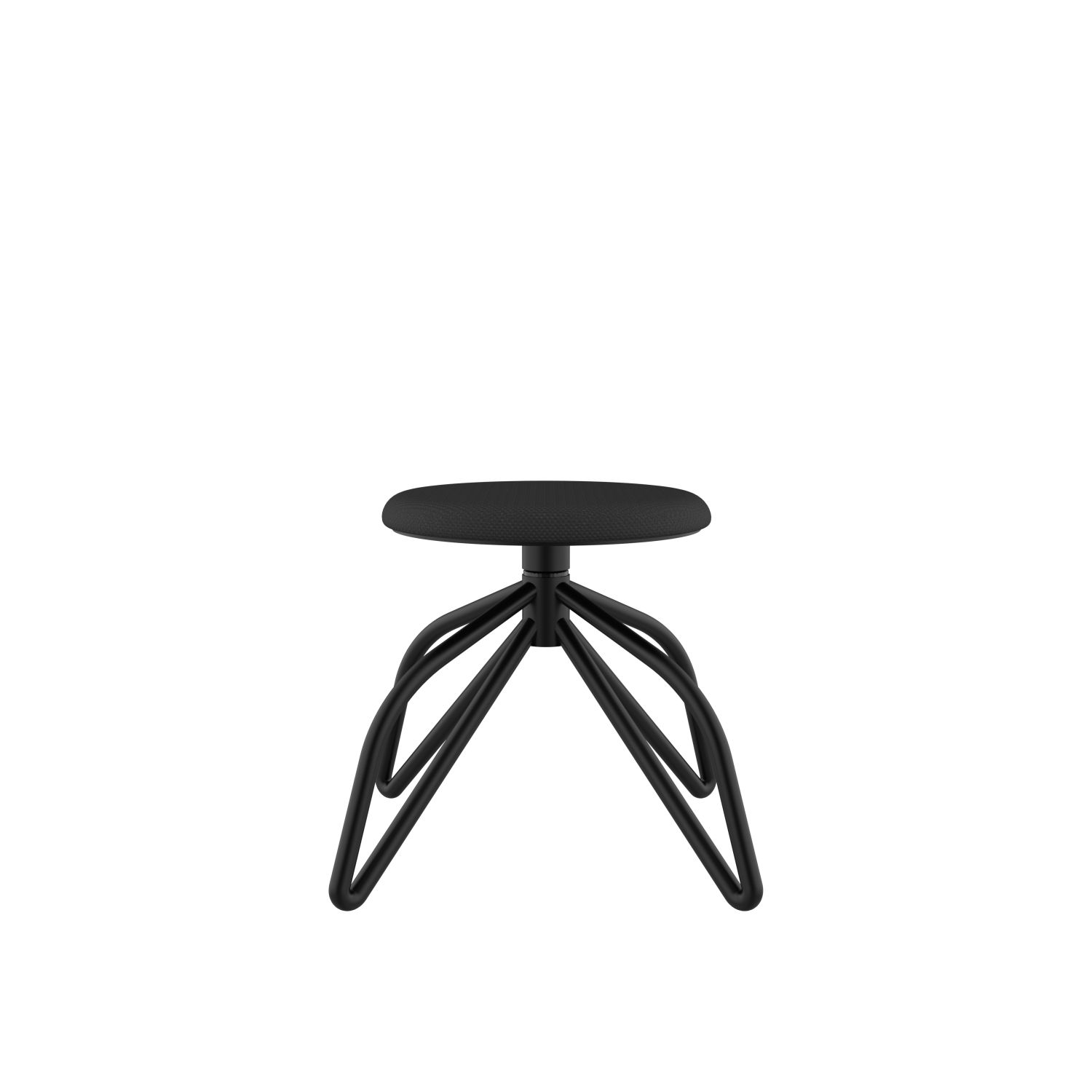 lensvelt powerhouse company coquille stool havana black 090 black ral9005 hard leg ends