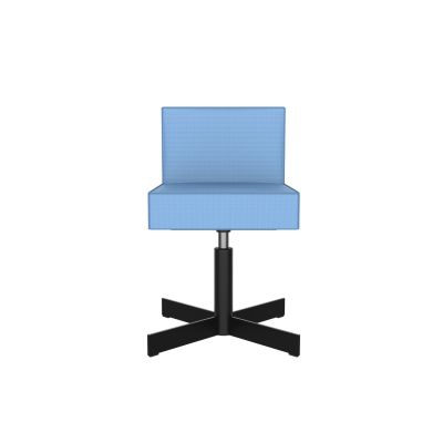 Lensvelt Prast Hooft PH1 Chair Blue Horizon Frame Black