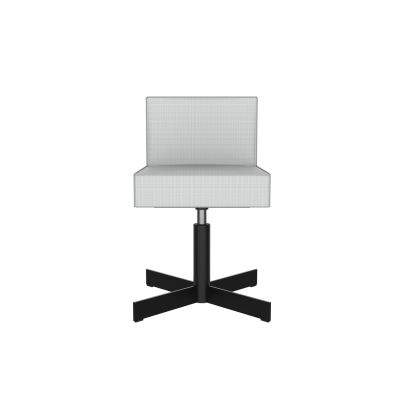 Lensvelt Prast Hooft PH1 Chair Breeze Light Grey Frame Black