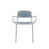 lensvelt stefan scholten loop chair upholsterd stackable with armrest moss pastel blue 40 price level 1 light grey ral7035 hard leg ends