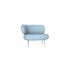 lensvelt studio stefan scholten sofa 1seater 100x77cm lounge part right moss pastel blue 40 frame light grey ral7035