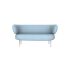 lensvelt studio stefan scholten sofa 2seater 160x84cm middle lounge part moss pastel blue 40 frame light grey ral7035