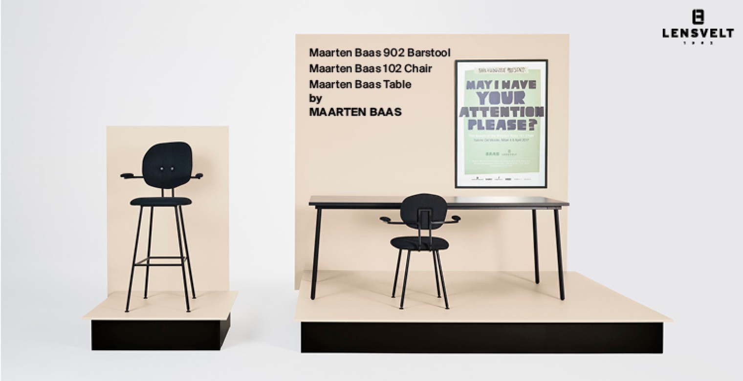 Maarten Baas 902 and 102_ barstool and chair with armrests
