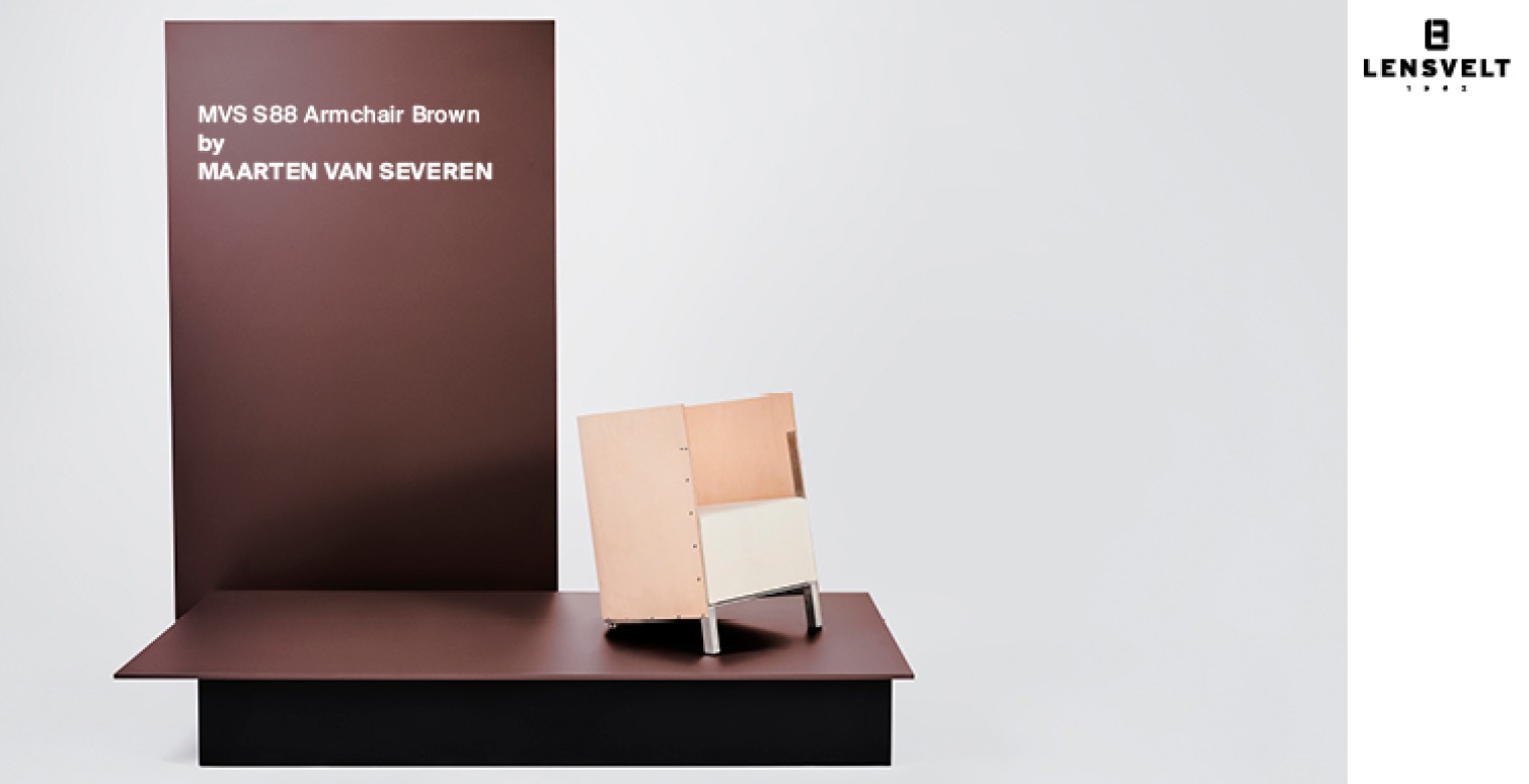 MVS S88_ armchair brown